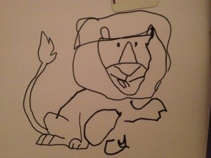 Tobys iPad tracings